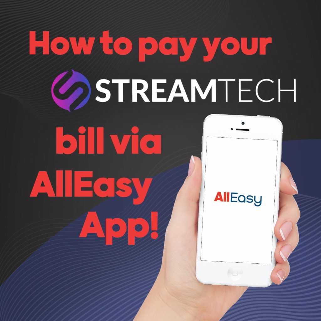 internet bills payment - fiber internet - streamtech - alleasy