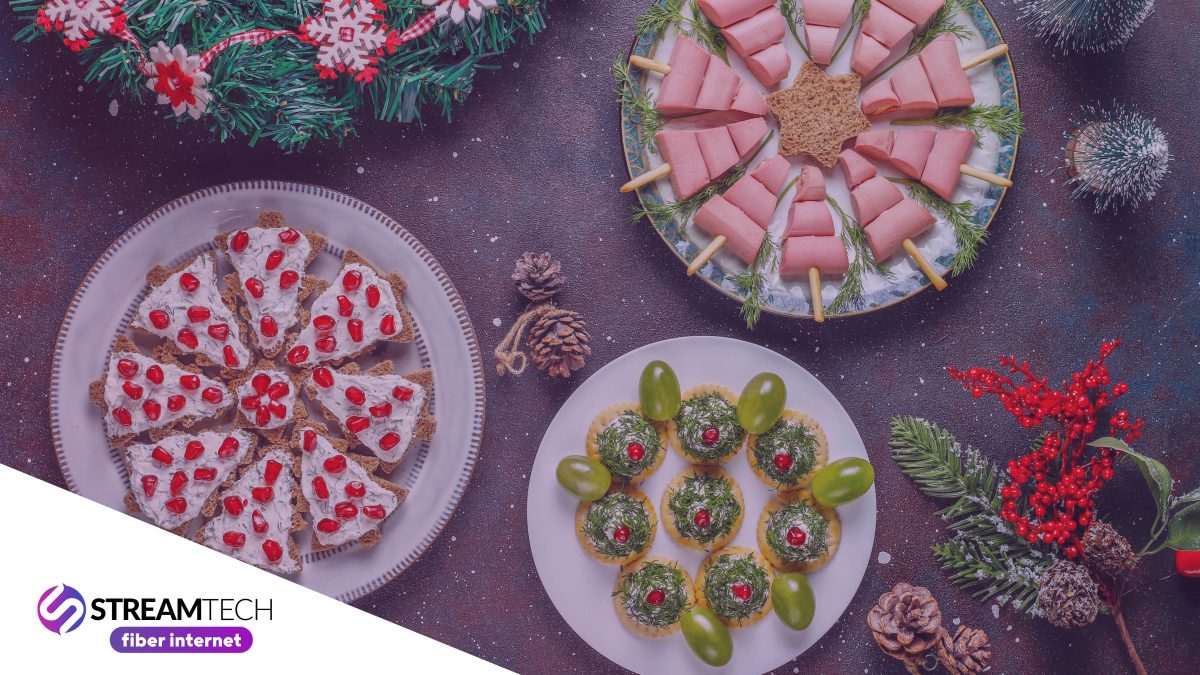 christmas food ideas - streamtech fiber internet